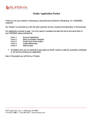 Fillable Online Dealer App Cover Letter.docx Fax Email Print - pdfFiller