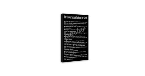 Roles Rules And Rolls The Satanic Rules Of The Con