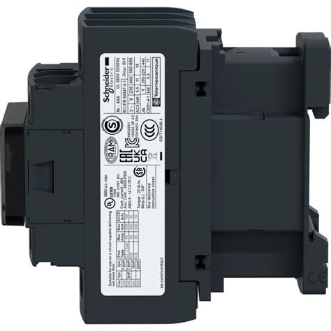 Schneider Electric - LC1D25BNE - Non-Reversing Contactor, 24-60V, 25A ...