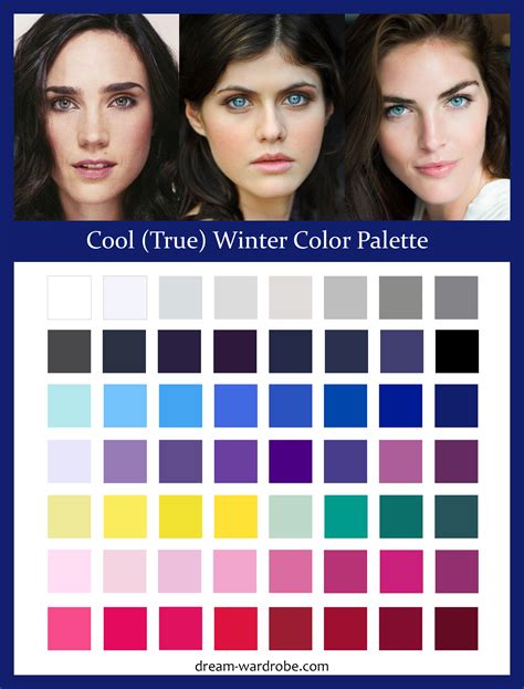 Deep Winter Color Palette Makeup - Mugeek Vidalondon