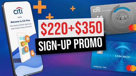 Great Deal: Easy $220 + Interest For Citi Plus Account, And $350 for ...
