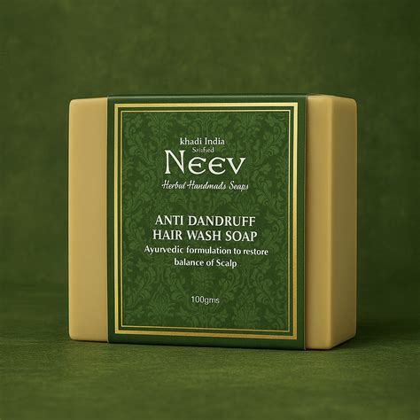 ORGANIC & CHEMICAL FREE NEEV ANTI- DANDRUFF SOAP – Neev Herbal Handmade ...