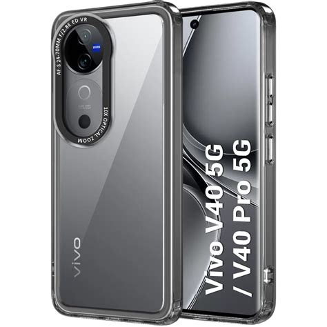 TheGiftKart Hybrid Shockproof Back Cover Case for Vivo V40 / V40 Pro 5G ...