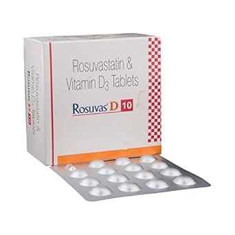 Rosuvas D 10 - Strip of 15 Tablets : Amazon.in: Health & Personal Care