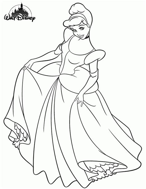 Coloring Pages Princess Disney