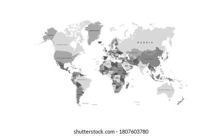 World Map Grey Vector 的图像结果