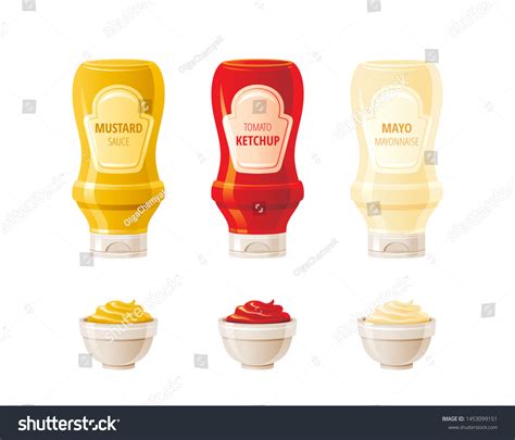 2,923 Ketchup Mayonnaise Package Images, Stock Photos & Vectors ...