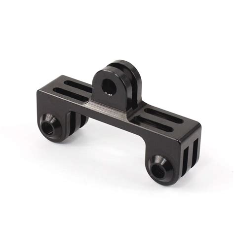 Aluminum Dual Twin Mount Adapter - Compatible with GoPro Hero 12/11/10 ...