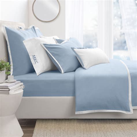French Blue Hudson Flannel Duvet Cover – Crane & Canopy