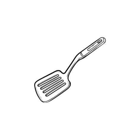 Spatula handle sketch Vectors - Download Free High-Quality Vectors from ...