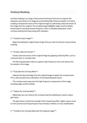 Introduction to Image Processing - Image Processing In the field of ...