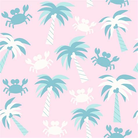 Cute colorful trendy summer seamless vector pattern background ...