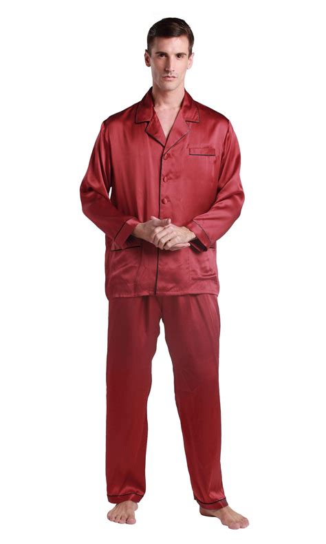 Lilysilk Silk Pajamas For Men Long Sleeve Lounge Soft Comfortable ...