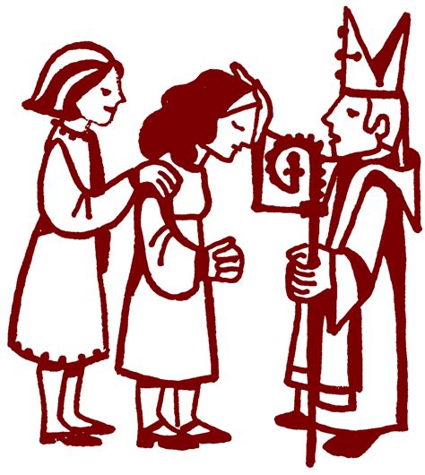 Catholic Confirmation Symbols Clip Art
