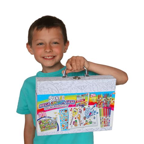 Scentos Colour-In Mini Case Mega Colouring – partyalacarte.co.in