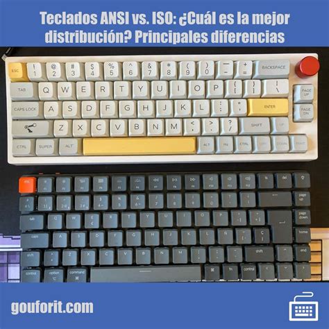 ANSI vs. ISO en teclados: Guía definitiva de diferencias y cómo usar ANSI