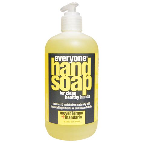Everyone, Hand Soap, Meyer Lemon + Mandarin, 12.75 fl oz (377 ml ...