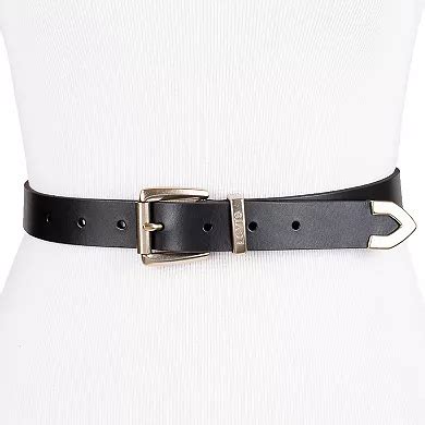 Women's & Plus Levi's® Western Metal Tip End Leather Belt