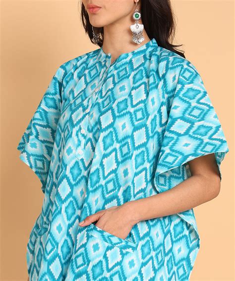 BLOCKS OF INDIA Co ords Set in Pure Cotton Green Ikat – Blocks Of India