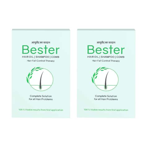 Buy BESTER COMBO PACK (SET OF 3 ITEMS) | SOLUTION FOR ALL HAIR PROBLEMS ...