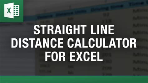 Image result for Excel Distance Calculator