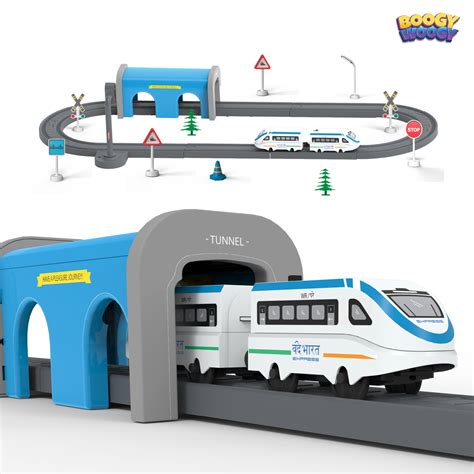 BOOGYWOOGY BHARAT Express: Battery-Operated Train Set for Kids 3 Years+ ...