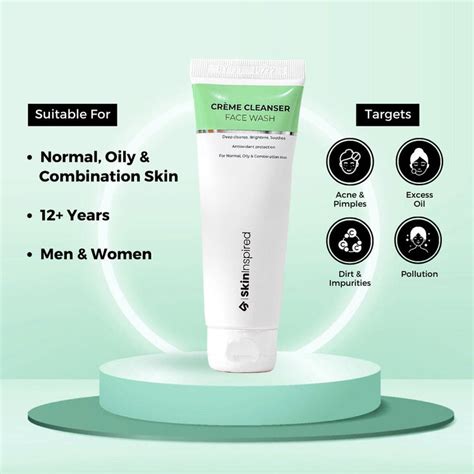 Crème Cleanser Face Wash (70 ml) – SkinInspired
