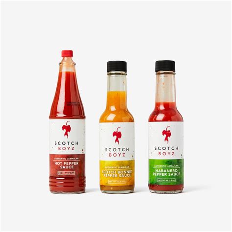 Scotch Boyz Jamaican Hot Sauce Sampler Pack | Bespoke Post