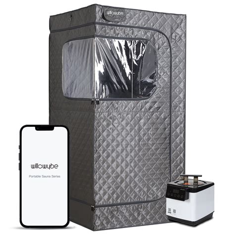 Buy Full Size Portable Steam Sauna, Personal Home Spa with Bluetooth ...