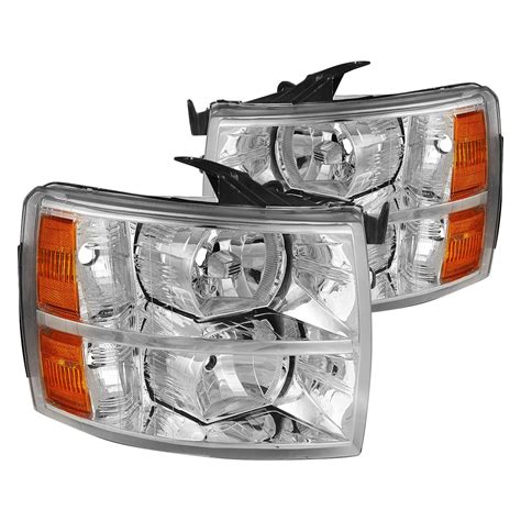 Lumen® - Chevy Silverado 1500 2011 Chrome Factory Style Headlights