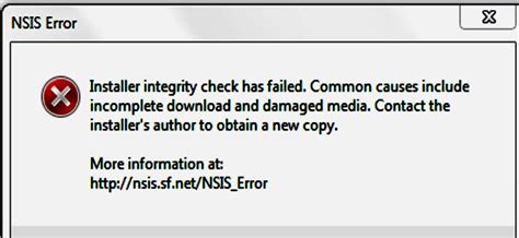 NSIS Error – что это? Как исправить?