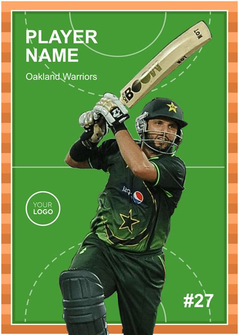 Baseball Card Template 的图像结果