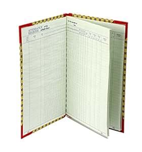 Ayaan Attendance Register Book for School-Offices for Keeping Record of ...