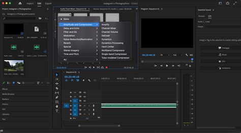 Image result for Premiere Pro Tutorial Editing Audio