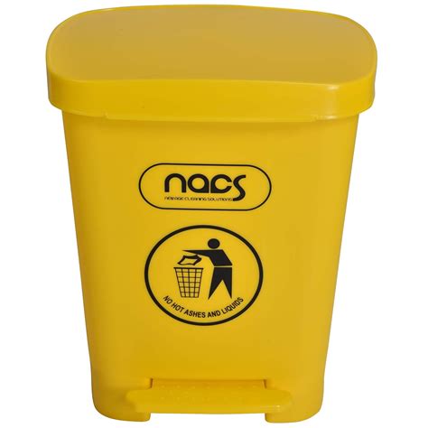 NACS Premium Plastic Dustbins Pedal Bin Bio medical Bin Hospital Bin 30 ...