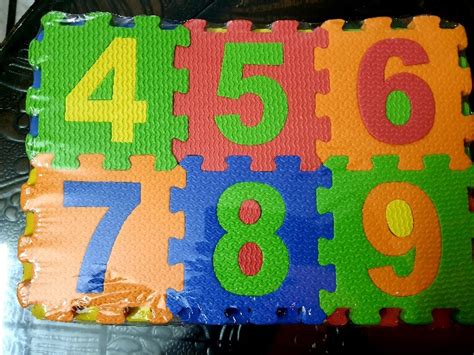 Alphabets and Numbers - EVA Foam Mat