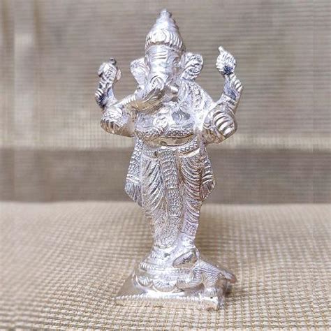 Lord Ganesha 92.5 Silver Idol