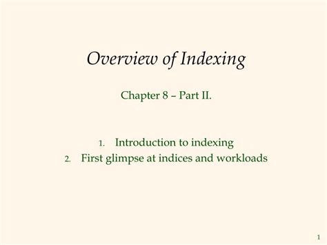 What Is Indexing 的图像结果