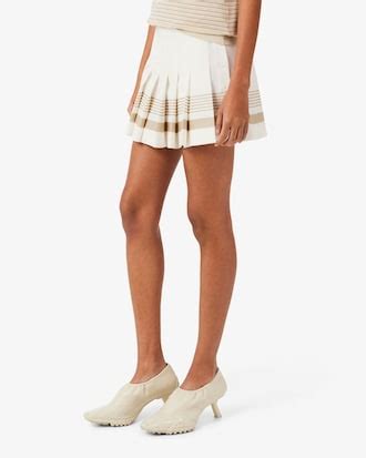 Runway Pure Wool Blend Pleated Mini Skirt - undefined - New In 2026 ...