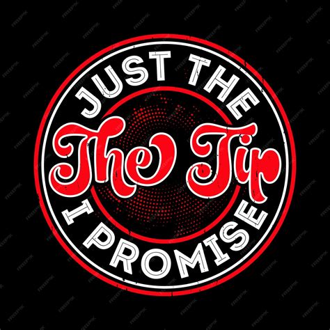 Just the the tip i promise funny billiards game vintage pool player tshirt design | Premium Vector