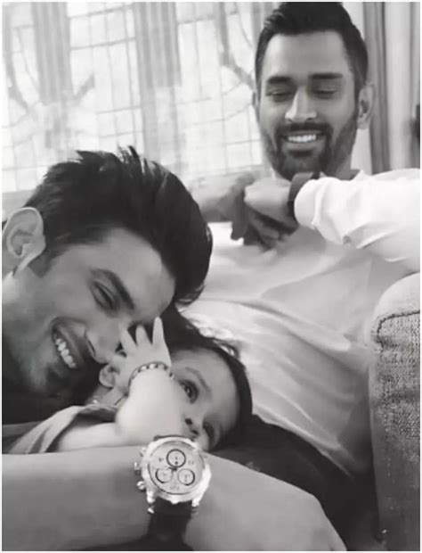 When real MS Dhoni and reel Mahi aka Sushant Singh Rajput featured in a ...