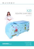 Pediatric examination table - X20 - Jiangsu Saikang Medical Equipment ...