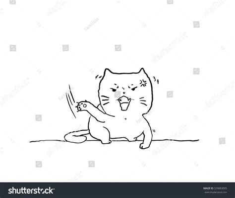 Image result for Scared Scratch Cat