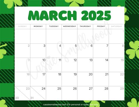 Cute 2025 Free Printable Monthly Calendars | Free printable calendar ...