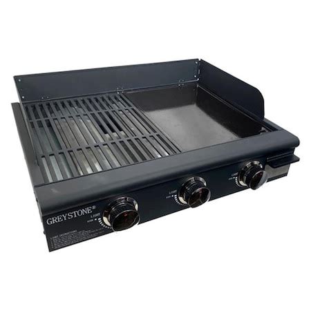 Cocina Casera 25 in. 2022 Greystone Side by Side Griddle & Grill Combo ...