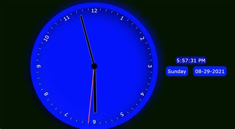 Analog and Digital Clock Program Using Applet 的图像结果