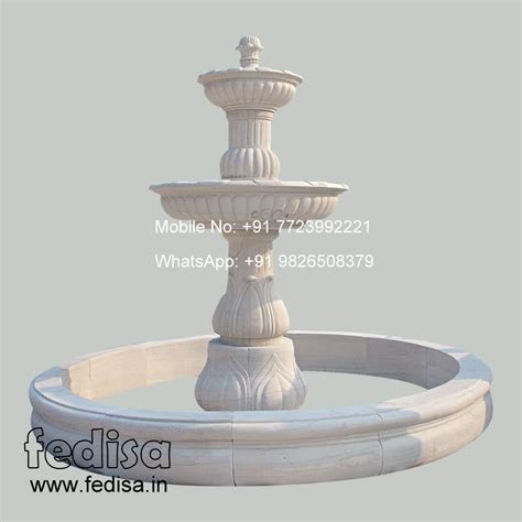 Marble Water Fountain Indoor Outdoor Water Fountains Solar Powered ...