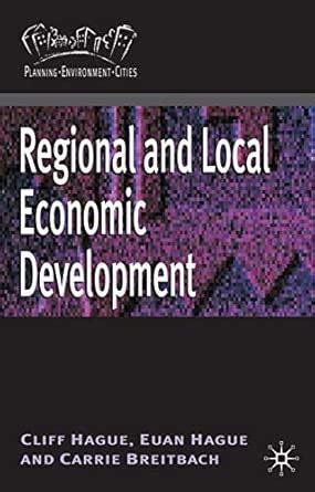 Buy Regional and Local Economic Development (Planning, Environment ...