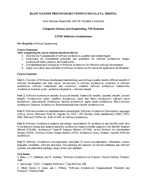 Syllabus - hehe - RAJIV GANDHI PROUDYOGIKI VISHWAVIDYALAYA, BHOPAL New ...