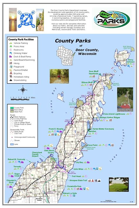 Door County Park Map